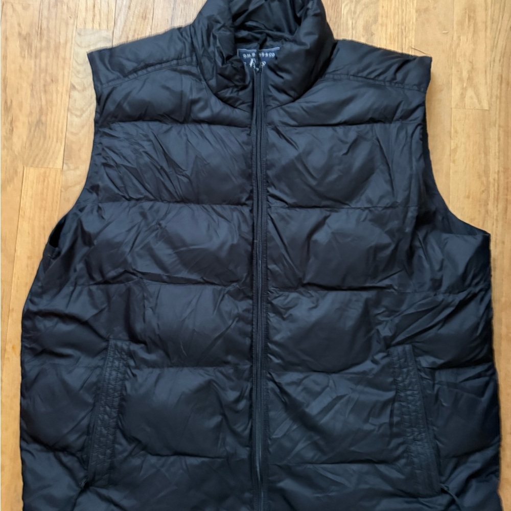 Black Puffer Vest